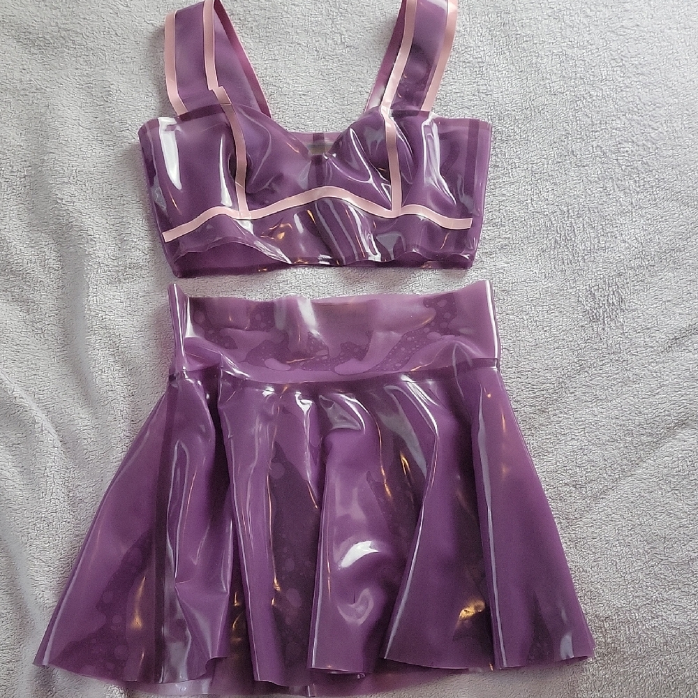 Purple Women's Intimate Set